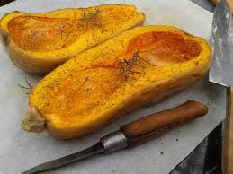 Courge Butternut Rotie Aux Herbes De Provence Et A L Huile D Olive En 2020 Courge Butternut Butternut Courge