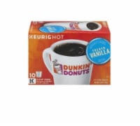 Decaf coffee k cups *see offer details. Dunkin Donuts French Vanilla Flavored Ground Coffee K Cup Pods 60 Ct King Soopers
