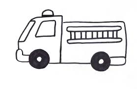 Flannel Friday Firetruck Template Rovingfiddlehead Kidlit Fire Trucks Firetruck Coloring Page Truck Coloring Pages