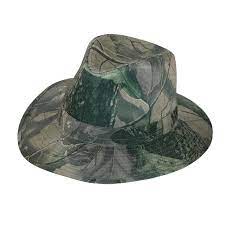 3 Oaks Mens Camo Hunting Print Wide Brim Fedora Hat Wide Brim Fedora Hats For Men Types Of Hats