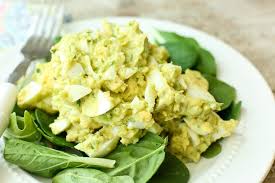 Avocado Egg Salad Recipe No Mayo On A Bed Of Lettuce Egg Salad Recipe Healthy Avocado Recipes Salad Recipes