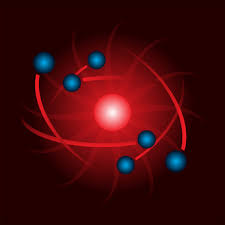 Un atome peut être assimilé à une sphère dont le rayon, variable d'un élément à l'autre, est de il existe donc un rapport de 1 à 10 000 entre la masse de l'atome et celle de l'électron : Was Ist Das Atom