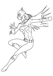 Stephanie Brown Batgirl Coloring Pages Superhero Coloring Pages Cartoon Coloring Pages Coloring Pages
