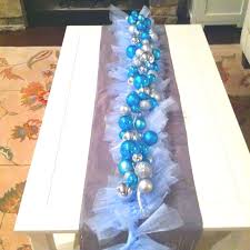 Tulle Garland Ornament Garland Cute Coffee Table Runner Diy Christmas Ornaments Christmas Crafts Diy Christmas Garland