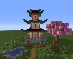 This unique area is maximized with the landscaping of rock ledges and terraces on the side of the walkway that is topped with a wooden archway. First Attempt At An Asian Styled House Minecraft