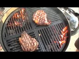 Directions preheat a grill to high heat. Grilled Rib Eye Steak Youtube