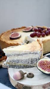 Mohn Kasekuchen Mit Mascarpone Mohn Kasekuchen Kaesekuchen Kuchen