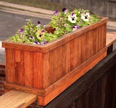 Pin By Jan Freeman On Garden Deck Planters Deck Planter Boxes Garden Boxes