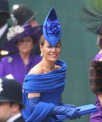 Royal Wedding Poll Which Wedding Guest Had The Craziest Hat Royal Blue Outfits Hot Hats Elegant Hats