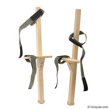 Wooden Stilts Short Stilts Wooden Spirit Costume
