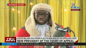 Justice for george floyd and his family! Justice William Ouko Sworn In As The New Head Of The Appellate Court Nation