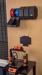 Filament Dryboxes And Alternative Spool Holders Not Only For Mmu2s Prusa Printers In 2020 3d Printing Diy 3d Printer Designs Useful 3d Prints