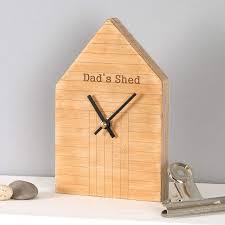Bombus Personalised Fathers Day Dad Garden Shed Wall Clock Ad Clock Personalized Father Decor
