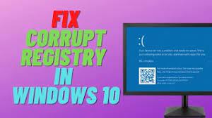 How To Fix Corrupt Registry In Windows 10 - Youtube