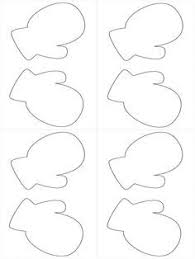 Mitten Garland Template Felt Crafts Christmas Mittens Template Storybook Crafts