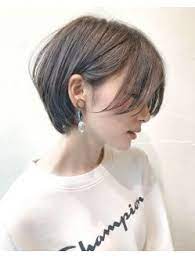 neutral door 浦 大人女子のハンサムショートボブ サイド ハンサムショート ヘアスタイリング ヘアスタイル