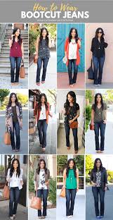 How To Wear Bootcut Jeans 12 Outfits With Bootcut Jeans Bootcut Jeans Outfit Jeans Outfit For Work Work Outfits Women