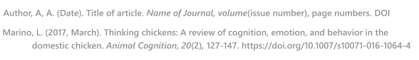 Journal Articles Apa 7th Edition Referencing Guide Library Guides At James Cook University