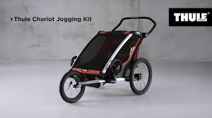 Thule Chariot Jogging Kit Demonstration Youtube