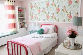 She is a very lucky and happy 4 year old. Free Download Ainsleys Anthropologie Inspired Bedroom Welcometothemousehousecom 1600x1066 For Your Desktop Mobile Tablet Explore 50 Anthropologie Watercolor Peony Wallpaper Peony Wallpaper Anthropologie Wallpaper For Less Shelley Hesse