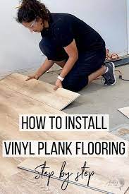 Installing Vinyl Plank Flooring For Beginners Anika S Diy Life In 2021 Installing Vinyl Plank Flooring Vinyl Plank Flooring Vinyl Plank