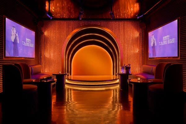 Karaoke Rooms Go High Tech - The New York Times