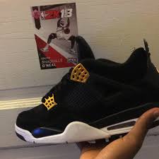 Jordan 4s Black And Gold Royalty Air Jordan 4s Womens Jordans Air Jordans Jordans