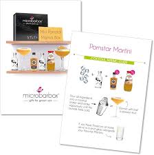 MicroBarBox Pornstar Martini Cocktail Gift Set in a Classic Magnet Gift Box  | featuring: 2 x PornstarPassion Fruit Martinis | Pornstar Martini,  Cocktail Gift Set : Amazon.co.uk: Grocery