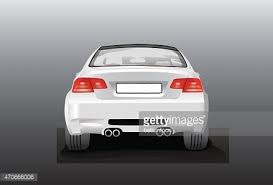 It has a 170° front angle view and a 152° rear camera view, covering as many as six lanes of traffic at once. Vector Car Back View Black Clipart Image