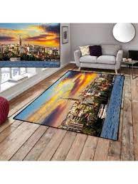 istanbul manzarasi deniz dekoratif modern salon mutfak halisi modern mutfak halilar