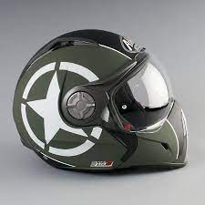 Airoh J 106 P J Shot Green Motorbike Helmet Helmet Motorcycle Gear