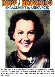 Son and daughter of Ace Browning b 1885-1942 and Florence Johnson. Florence  Johnson died a young mother of the Spanish Flu in 1918 leaving these  children Hazel Browning Isaac's mother of Doug