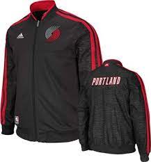 Trail Blazers Adidas Home Weekday 2012 13 Authentic On Court Jacket Trail Blazers Nba Outfit Portland Trailblazers