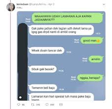 Sebuah kisah cinta tidak selamanya akan berakhir bahagia, apalagi saat kita terlanjur berharap, namun harapan itu tidak sempat jadi kenyata'an. Gebetan Mau Lamaran Kisah Cinta Bertepuk Sebelah Tangan Ini Nyesek Banget Dewiku Com