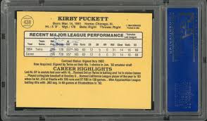 Buy multiple items and save on shipping. Lot Detail 1985 Donruss 438 Kirby Puckett Signed Rookie Card Psa Dna Authentic