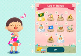 Image result for pocket camp log in bonus update