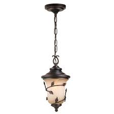 Allen Roth Eastview Outdoor Leaf Pendant Porch Light Retired 0319376 For Sale Online Ebay