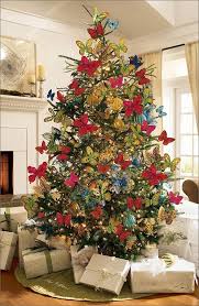 Butterfly Tree Christmas Tree Decorating Themes Christmas Tree Themes Christmas Tree With Presents