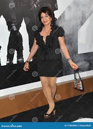 Jackie stallone redaktionell fotografering för bildbyråer. Bild av kändis