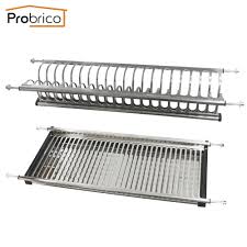 Just glue a pretty textile around the knife rack and mount it to the wall, keeping your sharp tools out of the way. Kitchen Dish Racks Stainless Steel Kitchen Sohor
