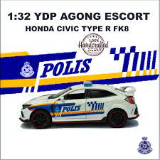While for model with1.5l turbocharge engine priced from. Polis Type R 1 32 Ypd Agong Escort Honda Civic Type R Fk8 Shopee Malaysia