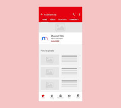 Download Youtube Profile Mockup Mobile Mediamodifier
