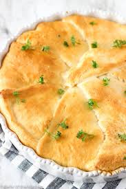 Chicken Pot Pie With Crescent Roll Crust Recipe Chicken Pot Pie Recipes Pot Pie Homemade Chicken Pot Pie