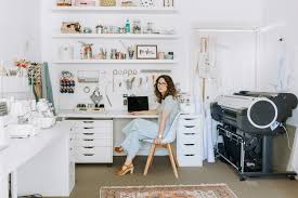 2019 Workroom Tour Office Decor Megan Nielsen Patterns Blog Design Studio Office Sewing Room Design Design Studio Workspace