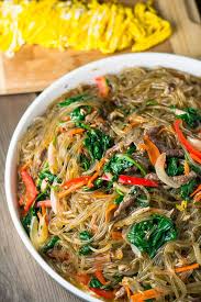 Japchae Korean Stir Fried Noodles Salu Salo Recipes Recipe Glass Noodles Recipe Asian Recipes Asian Cooking