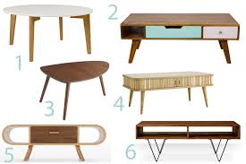 The prices you see are the prices you pay! 6 Retro Style Coffee Tables Prettygreentea