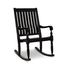 Get it now on amazon.com. Cambridge Casual Bonn Black Wood Frame Rocking Chair S With No Fabric Slat Seat Lowes Com Black Patio Furniture Rocking Chair Wood Rocking Chair