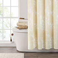 About 15% of these are shower curtains. Fieldcrest Tossed Bouquet Shower Curtain Color Pale Yellow Jcpenney