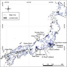 Need a special japan map? Jungle Maps Map Of Japan With Rivers