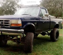 1995 Ford F 150 Cali Offroad Twisted Skyjacker Suspension Lift 8 Custom Offsets